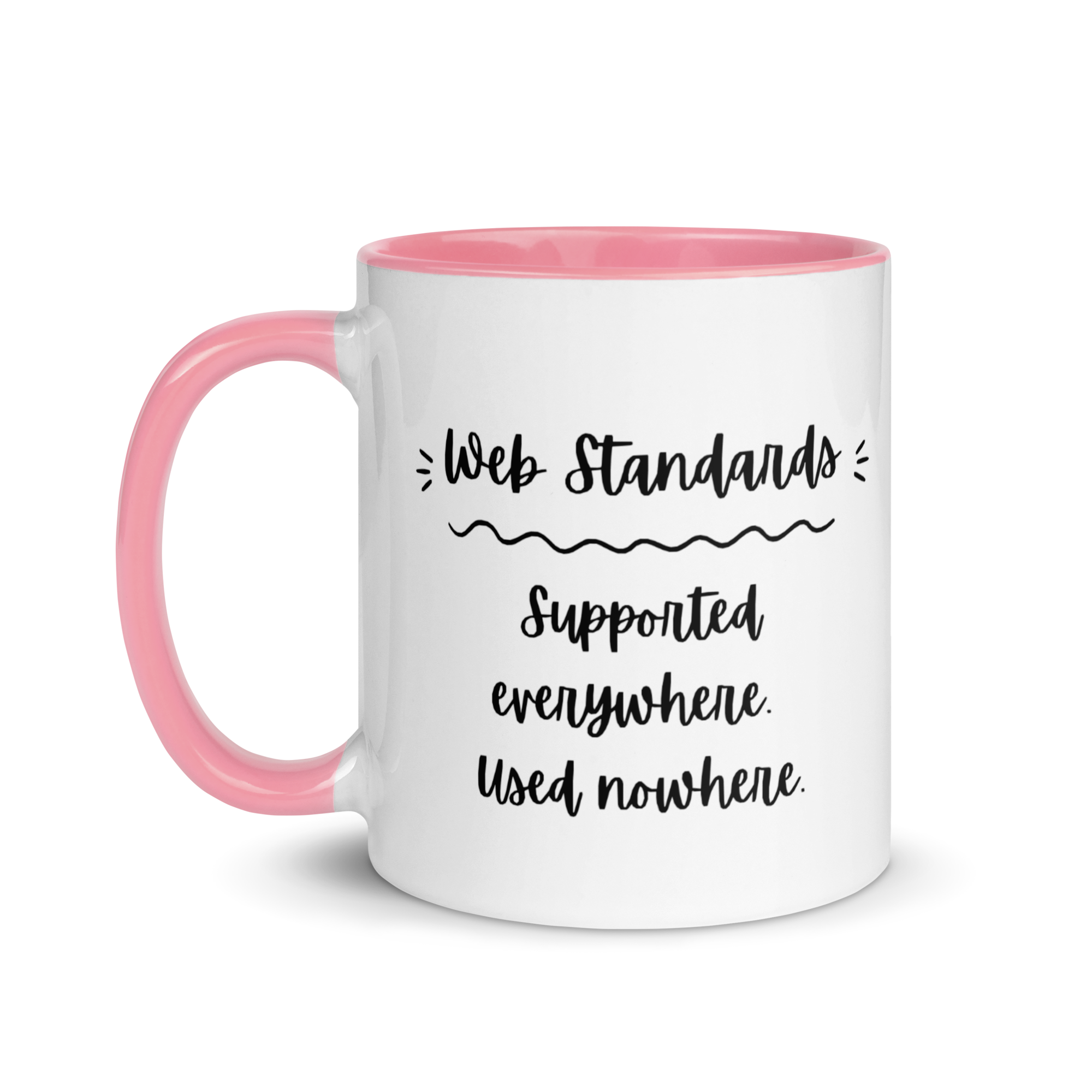 Web Standards Mug (with Color Inside)